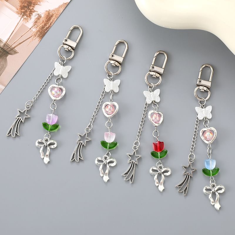 Shooting Star Charm Phone Tulip
