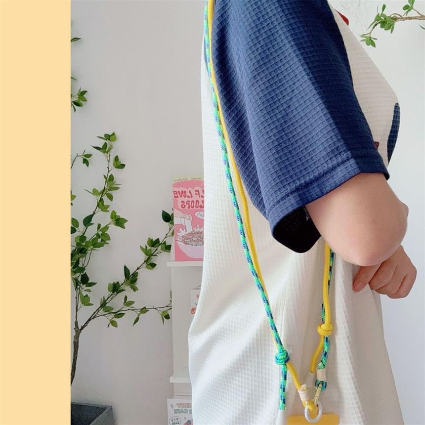 Lanyard Knotted Phone with Pad