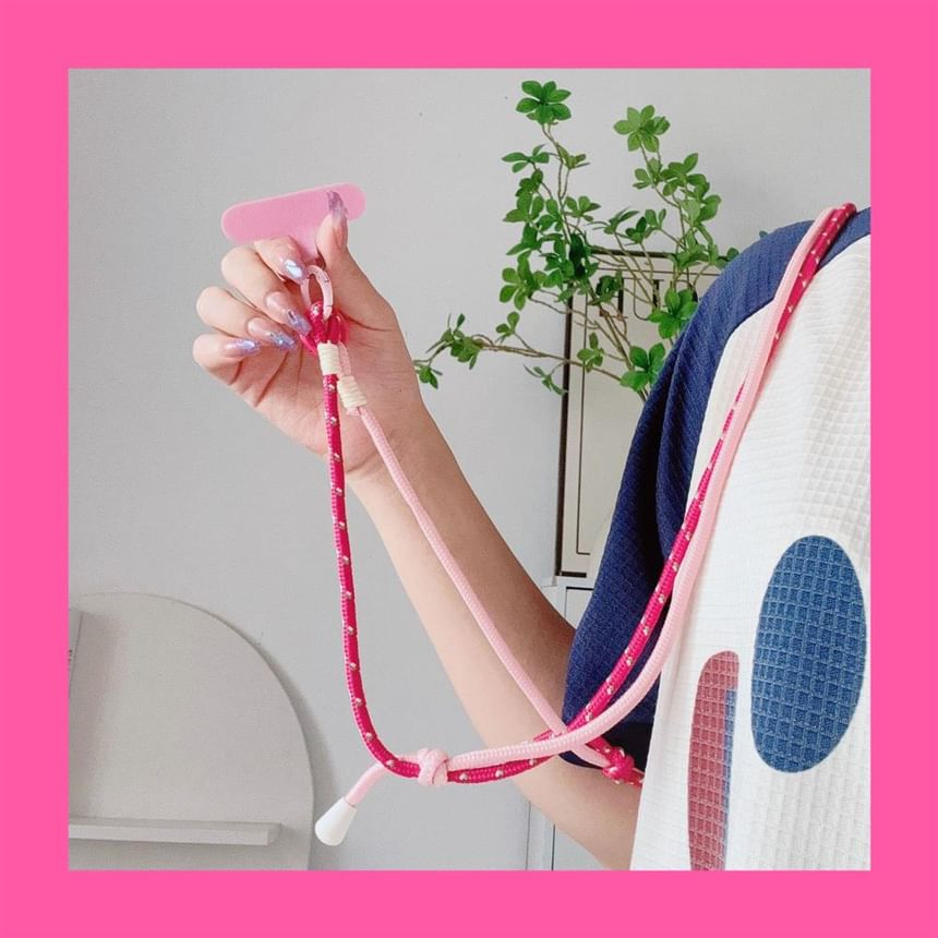Lanyard Knotted Phone with Pad