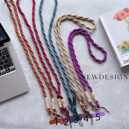 Strap Pad Phone Helical with Lanyard