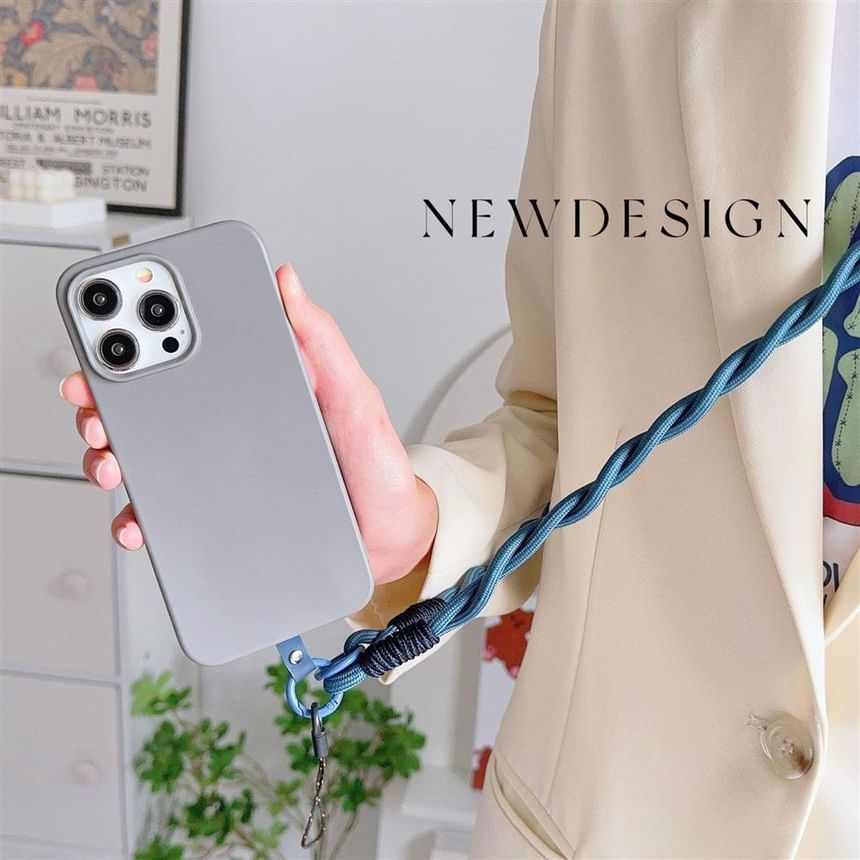 Strap Pad Phone Helical with Lanyard
