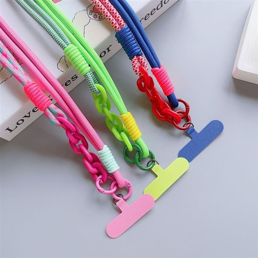 with Lanyard Phone Pad Two-Tone