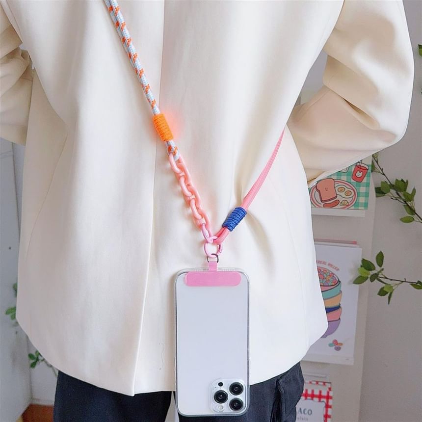 with Lanyard Phone Pad Two-Tone
