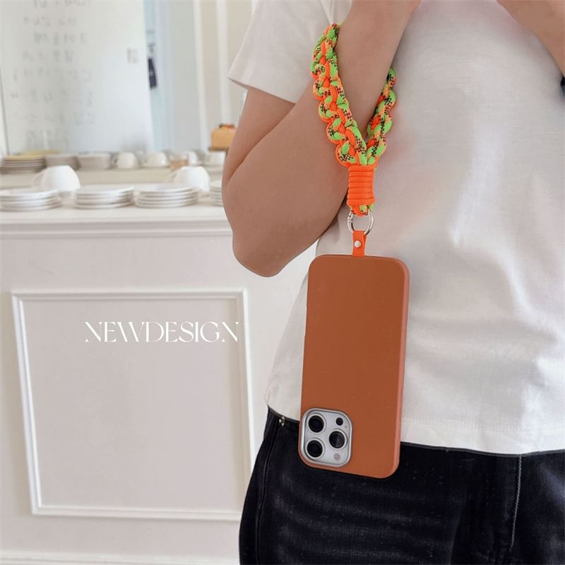 Pad Braided Strap Lanyard with Phone