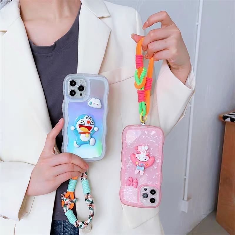 Two-Tone and Phone with Strap Pad Lanyard