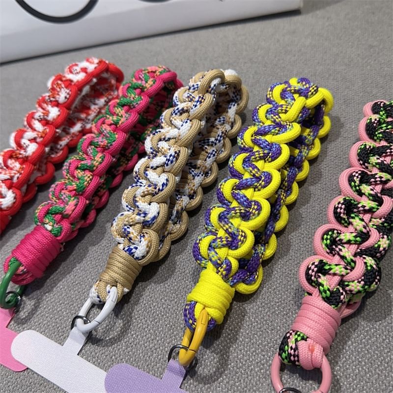 Pad Braided Strap Lanyard with Phone