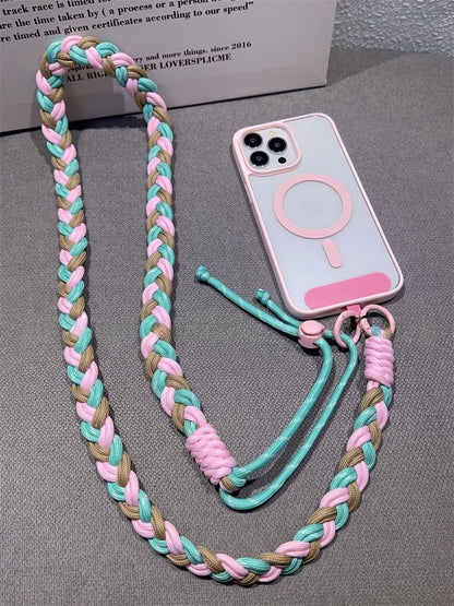 Braided with Phone Lanyard Pad