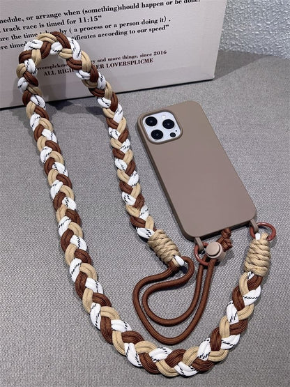Braided with Phone Lanyard Pad