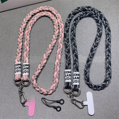 Phone Lanyard Braided and Pad Strap with