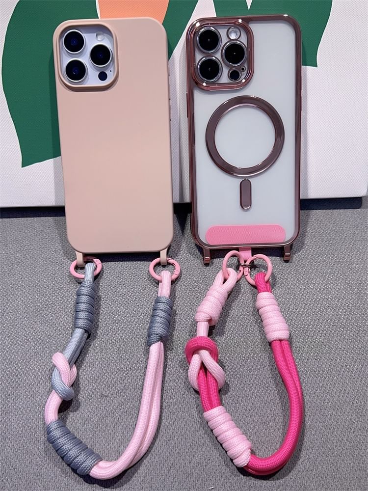 Two-Tone and Phone with Strap Pad Lanyard