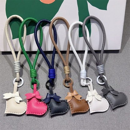 Strap with Phone Lanyard Bear and Pad Leather Faux