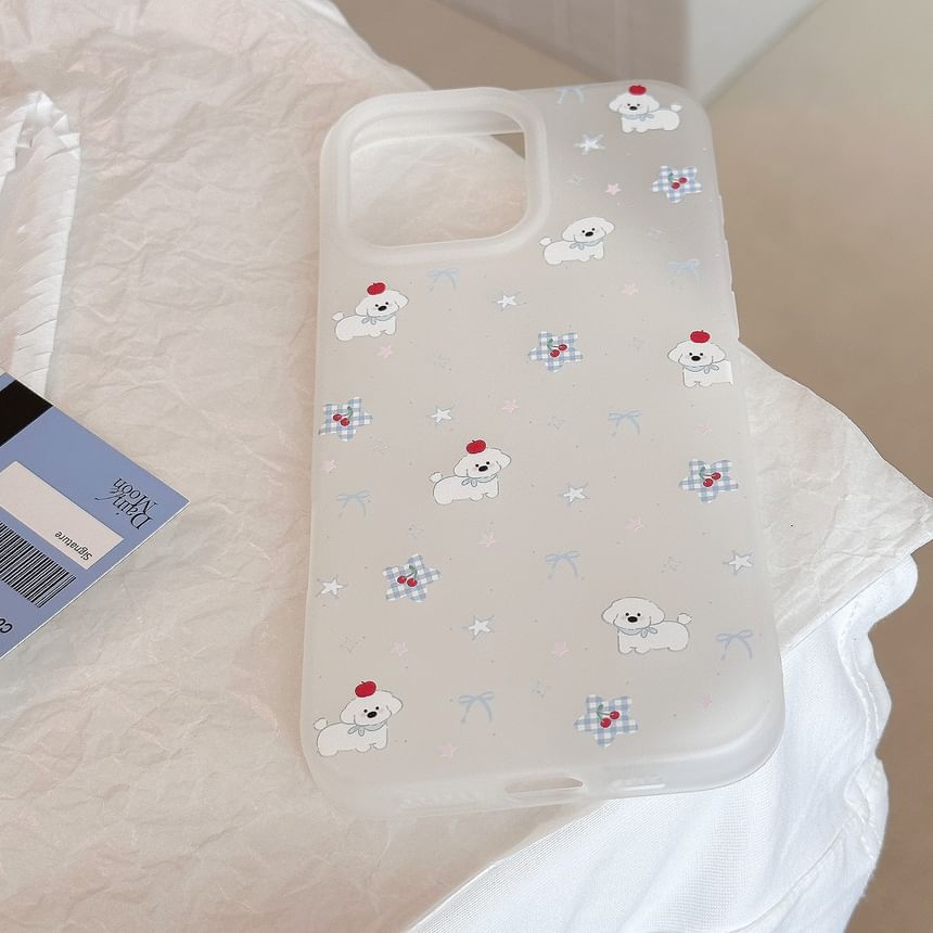Print Phone Cartoon Dog Case