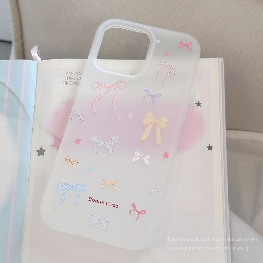 Phone Bow Case Print
