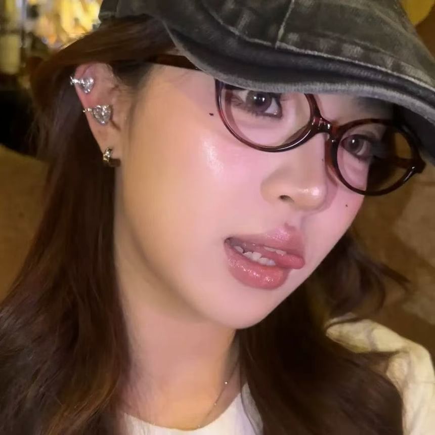 Heart Set Ear of Alloy Rhinestone 4: Cuff