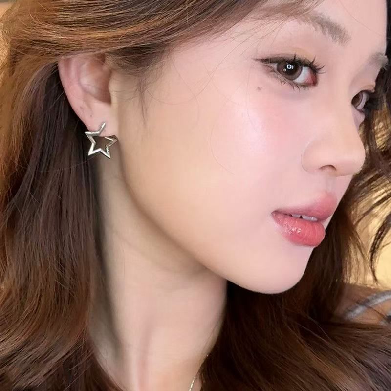 Earring Alloy Star Huggie