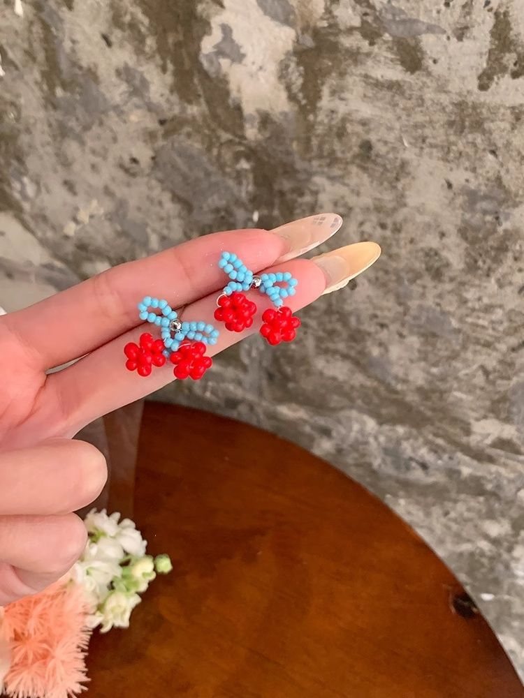 Stud Cherry Earring Bead