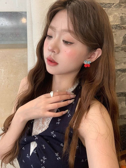 Stud Cherry Earring Bead