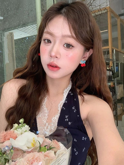 Stud Cherry Earring Bead