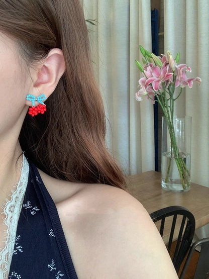 Stud Cherry Earring Bead