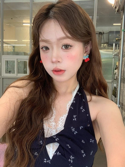 Stud Cherry Earring Bead