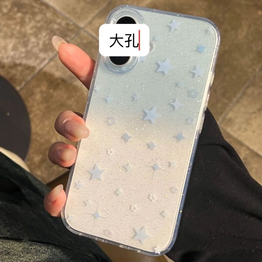 Case Star Phone Glitter