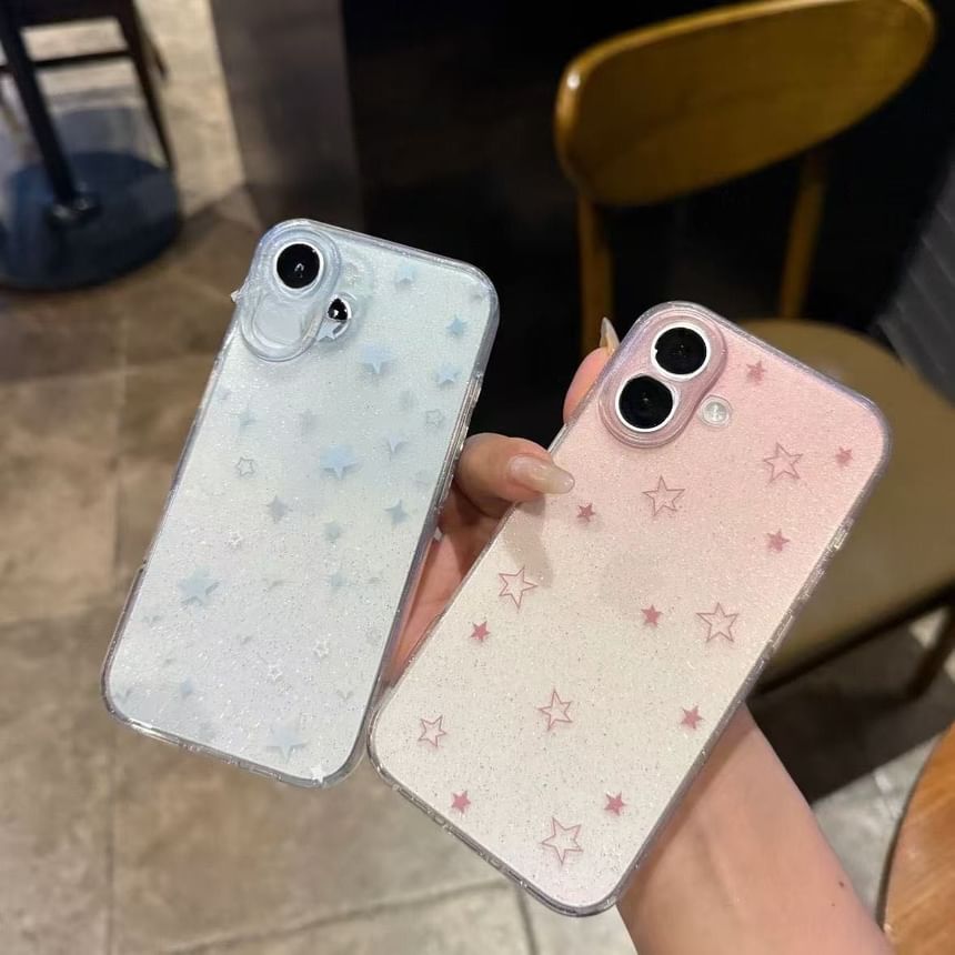 Case Star Phone Glitter