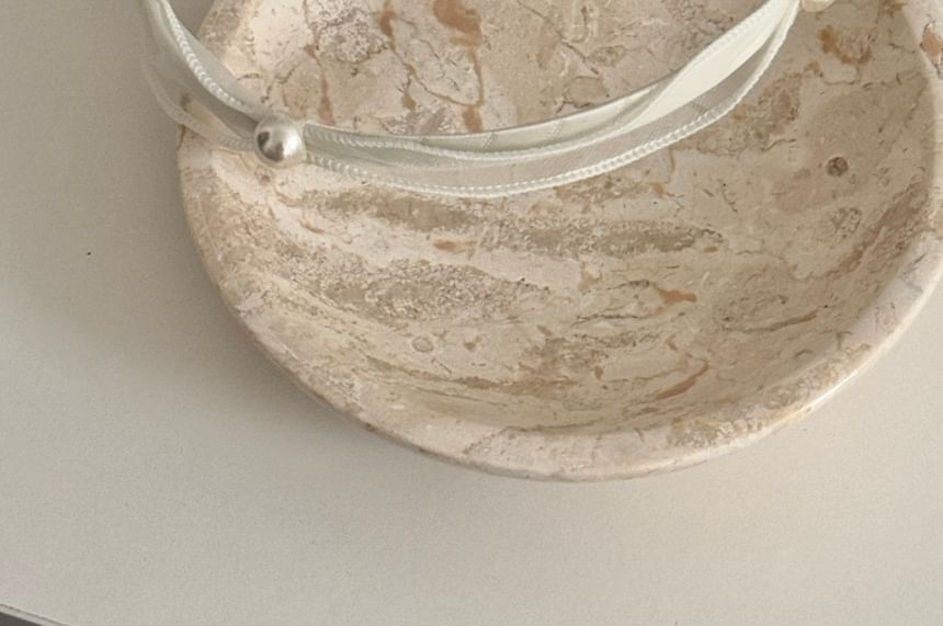 Mesh Pearl Faux Headband
