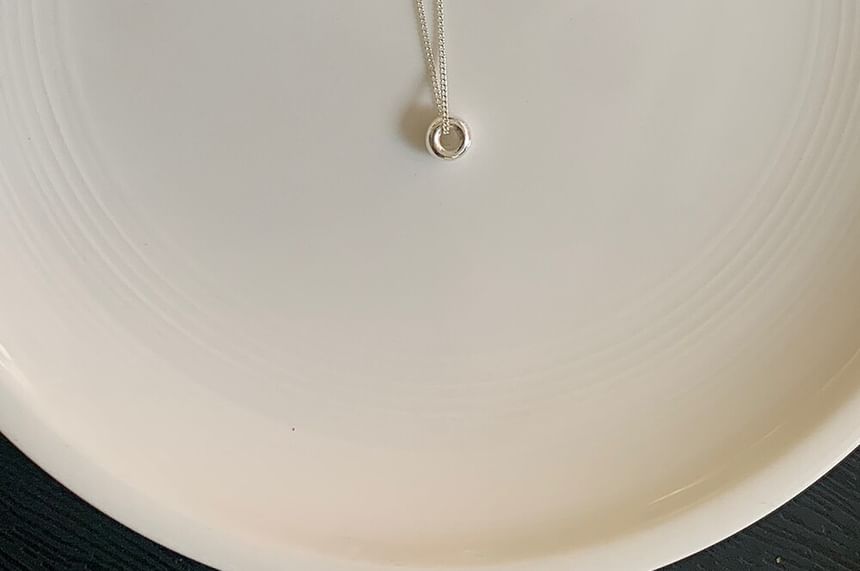 Silver Necklace Pendant Bead Sterling