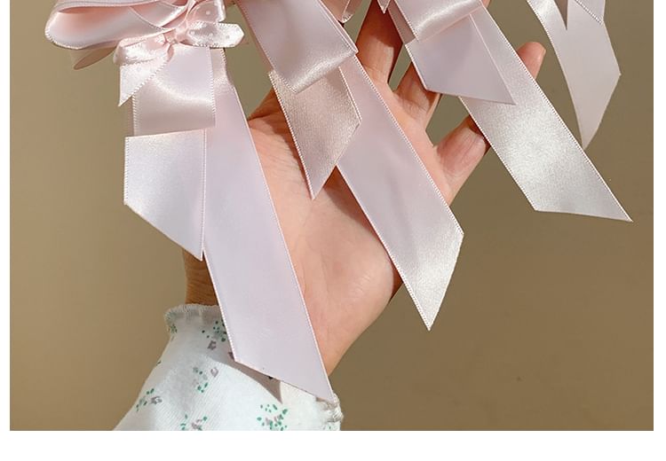 Clip Ear Hair Bow Set Rabbit /