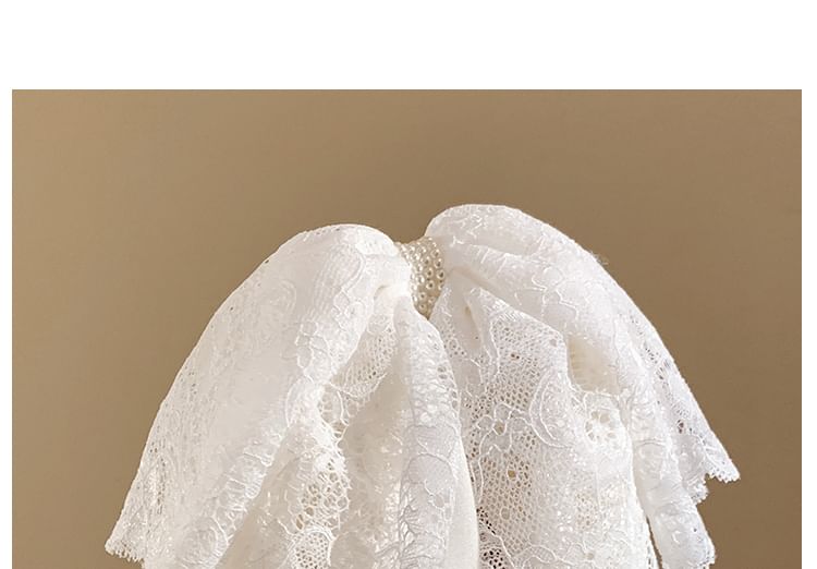 Hair Claw Bow Lace