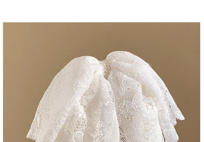 Hair Claw Bow Lace