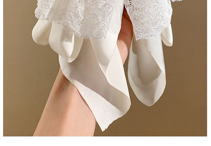Hair Claw Bow Lace