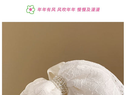 Hair Claw Bow Lace