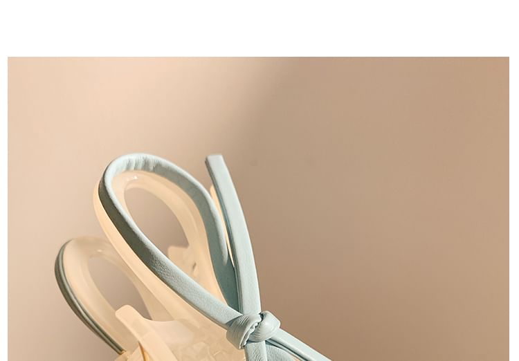 Hair Bow Claw Faux Leather