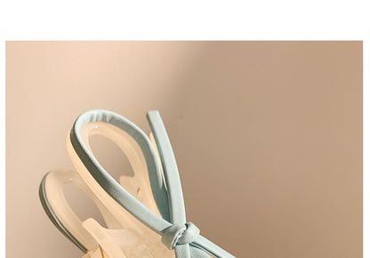 Hair Bow Claw Faux Leather