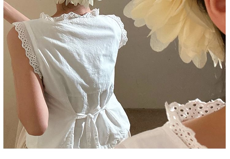 Mesh Scrunchie Flower