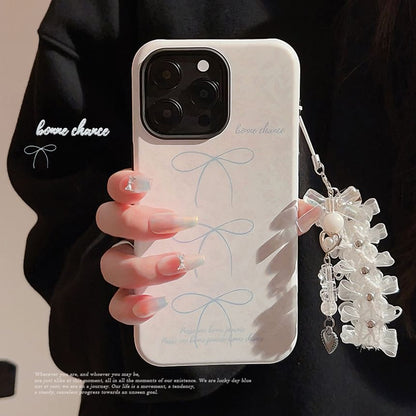 Lace Case Phone Charm Set Bow /