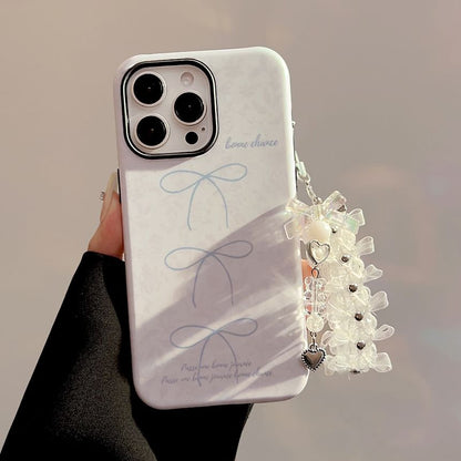 Lace Case Phone Charm Set Bow /