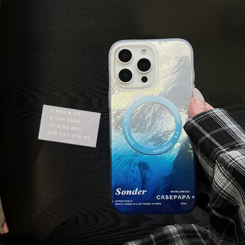 MagSafe) Case with Magnetic (Compatible Phone Gradient