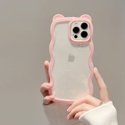 Ear Bear Case Transparent iPhone