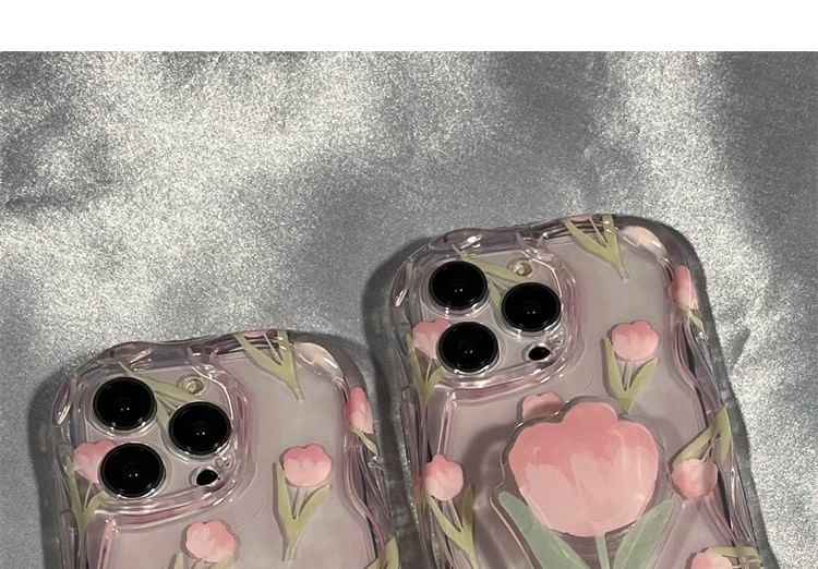 / Floral Stand iPhone Print Case Set