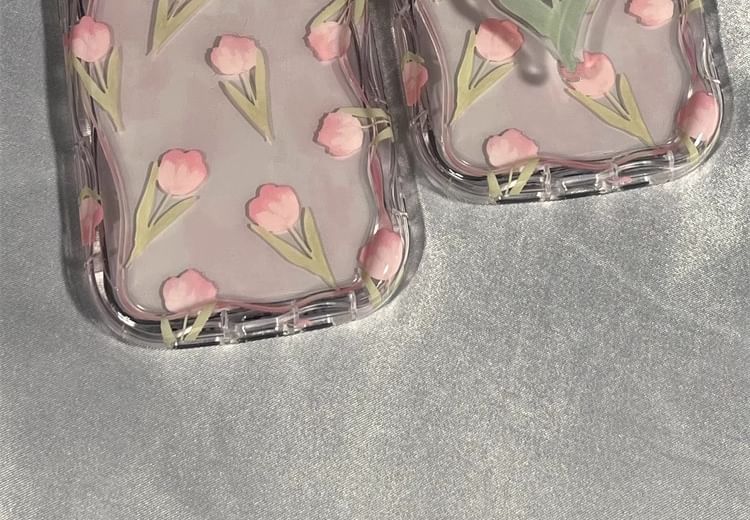 / Floral Stand iPhone Print Case Set