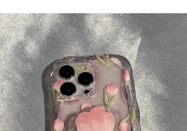 / Floral Stand iPhone Print Case Set