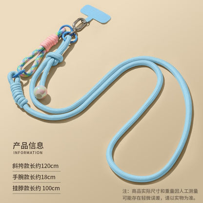 Lanyard with Phone Cord Pad