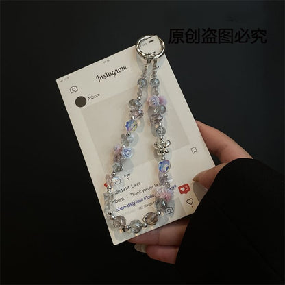 Flower with Phone Pad Lanyard