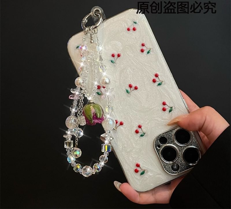 with Phone Lanyard Pad Beaded