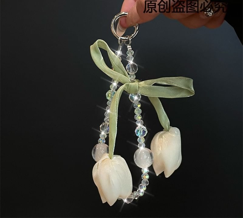 Pad Flower Lanyard with Phone