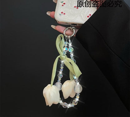 Pad Flower Lanyard with Phone
