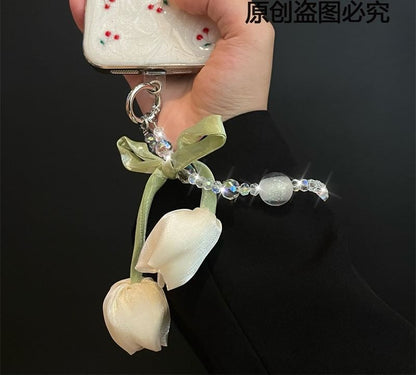 Pad Flower Lanyard with Phone