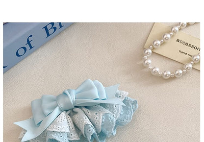 Hair Set / Bow Clip Lace